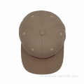 5 paneel geconstrueerde platte rand snapback hoed